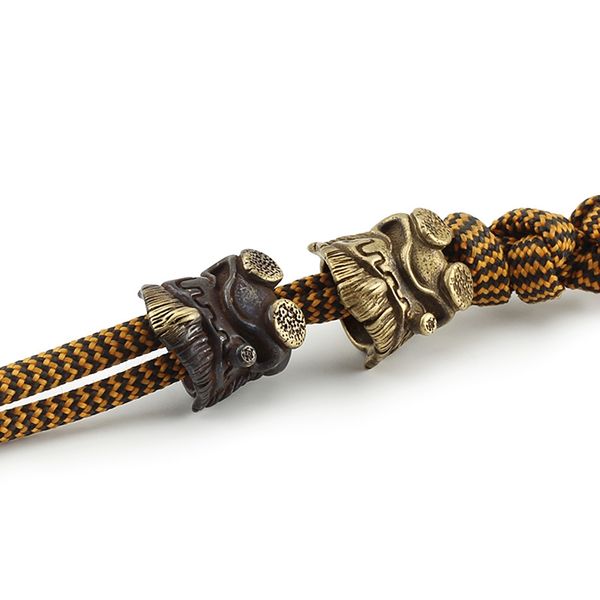

vintage knife beads pendant brass diy umbrella cord paracord car key pendant accessories survival bracelets
