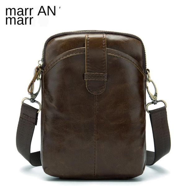 

men's real-leather bag full-grain leather vintage men's shoulder handbags