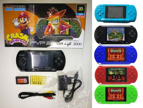 

Pvp 8 bit tation light 3000 8 bit 2 7 lcd creen handheld tv game player con ole mini portable game box al o ale pxp3 16 bit pap dhl