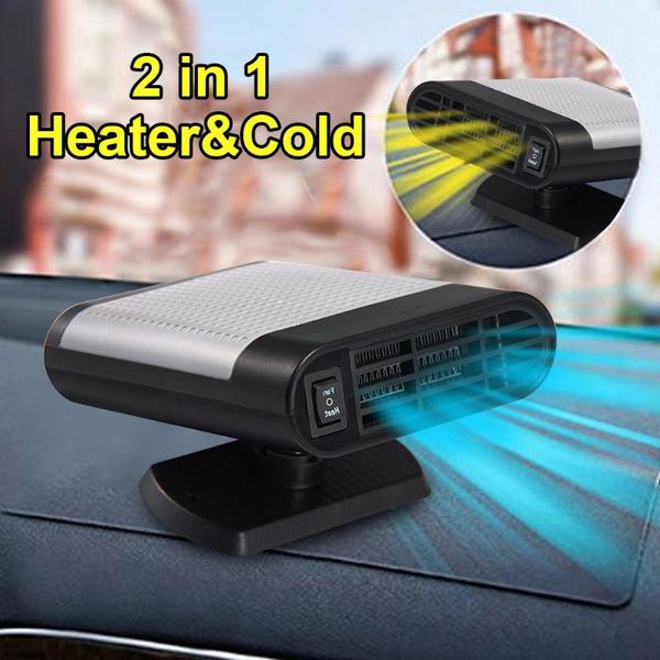 

12 v 150 w fast heating demister ceramic car heater warmer portable rotating base defroster cockpit vehicle windscreen interior
