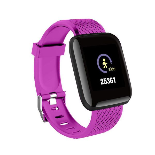 

Top Fitness Tracker ID116 PLUS Smart Bracelet with Heart Rate Smart Watchband Blood Pressure Wristband PK ID115 PLUS F0 for Fitbit MI 200pcs