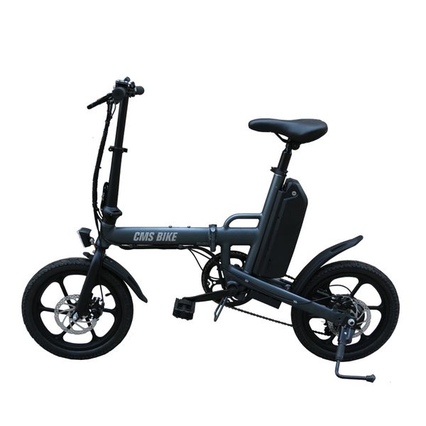 

f16 plus folding ebike electric foldable bicycle, Silver;blue