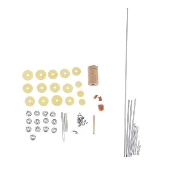 

set of flute repair tool kit rollers screws block glues cork pad