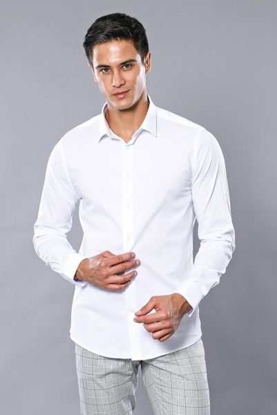 

lycra white male shirt unimart shop | wessi, White;black