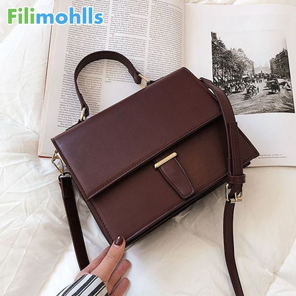 

korean style women handbags female briefcase unique crocodile print ladies shoulder messenger bags 2020 red black khaki s2086