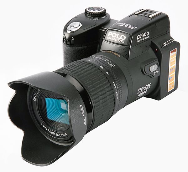 

Новый 33MP D7300 цифровая камера HD видеокамера DSLR камеры широкоугольный объектив 24x оптический телескоп объектив D3300 обновленная версия бесплатная DHL