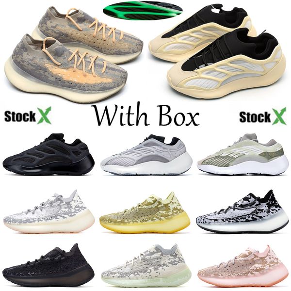 

2020 xmas 700 v3 kanye west alien real men women runner shoes azael black v2 carbon blue alvah azael mist reflective real sneakers