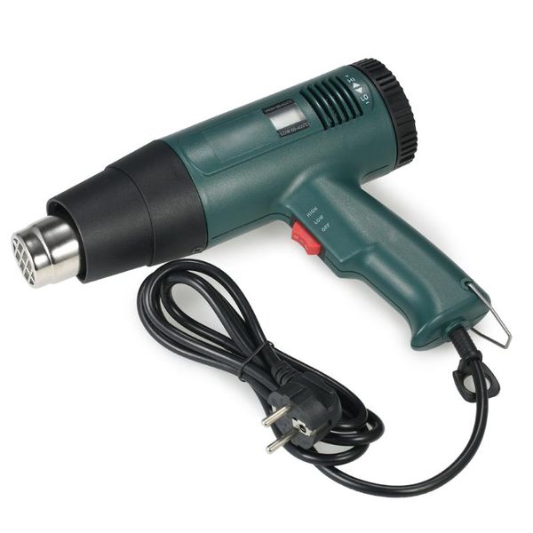 

digital industrial air gun temperature-controlled heat gun hair dryer soldering power tool with 4pcs nozzle 1800w ac220v
