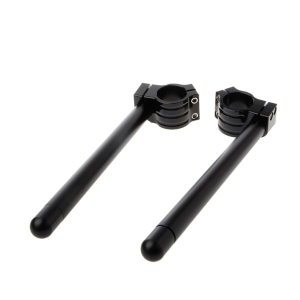 

1 pair universal cnc 37mm motorcycle clip on ons fork riser regular handlebar jy22 19 dropship