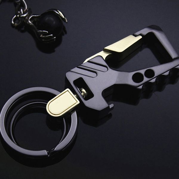

beer bottle opener keychain pocket zinc alloy key chain metal fashion multifunctional men car play key ring tool unique kc1718