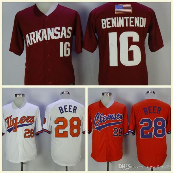 arkansas baseball jerseys