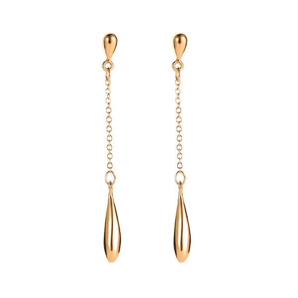 

moonrocy silver / gold color long tassel earrings dangle waterdrop for women gift girls jewelry wholesale dropshipping