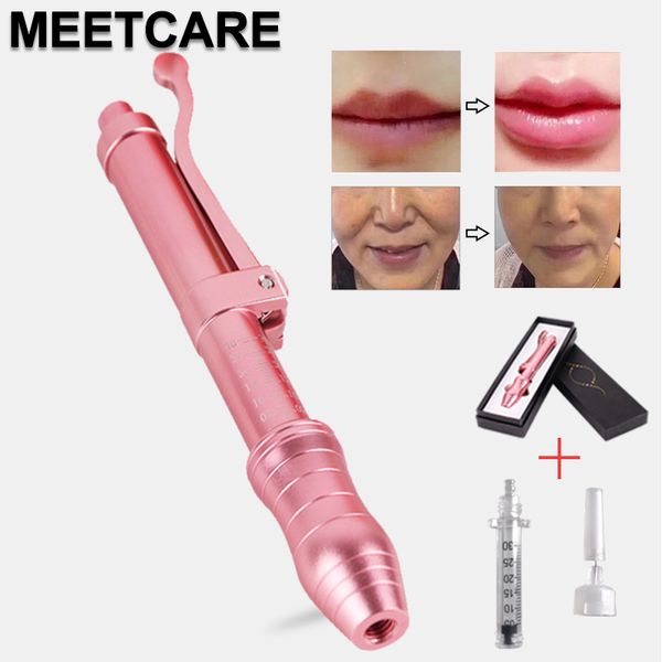 

0.3ml hyaluronic injection pen for lip filler atomizer pen high pressure micro guns anti wrinkle hyaluron gun machine, Black;white