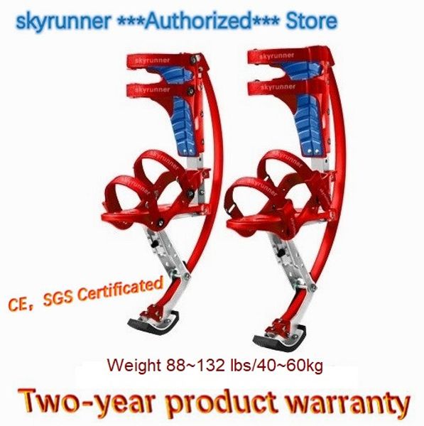 

skyrunner для людей вес 88~132 фунтов/40~60 кг красный цвет прыжки ходули / skyrunner / прыжковые ботинки / летающие ботинки / кенгуру прыжо