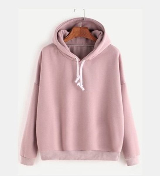 

2018 autumn women hoodie casual long sleeve hooded pullover sweatshirts hooded female jumper women tracksuits sportswear clothes, Black