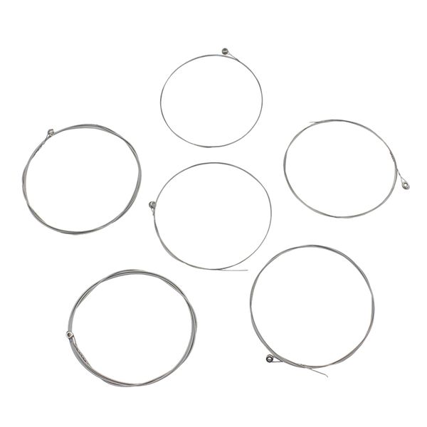 

электрогитара струнный никелевый сплав заживление silver white набор из 6