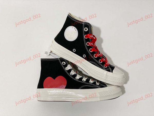 

xshfbcl 1970s men big eyes play chuck 70 multi heart 70s canvas shoes classic 1970 jointly name skateboard trainers women sport sneaker, Black