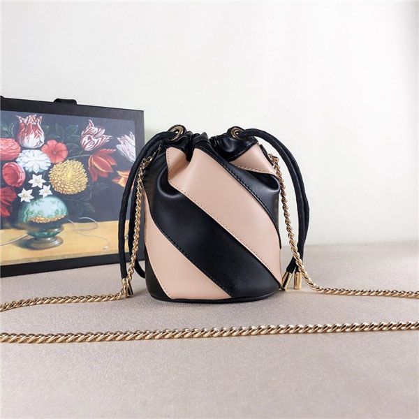 

fashion women bucket bag oringal genuine leather wave pattern ing
