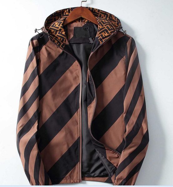 

мода новый простой личности мужчин и женщин куртки весной и осенью случайных спортивной одежды ветровка с капюшоном молния пальто 07, Black;brown