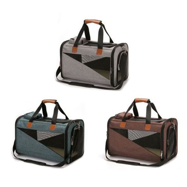 

pet puppy dog cat carrier handbag pouch shoulder bag breathable tote outdoor travel