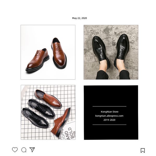 

fashion men leather shoes black lace-up men shoes pointed daily casual banquet leather size 46