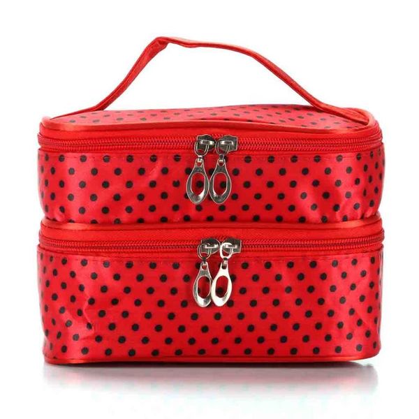 

travel toiletry beauty cosmetic bag makeup case storage zipper bag handbag new women travel cosmetic polyester /e