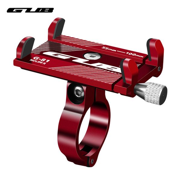 

gub aluminum bicycle phone holder bike adjustable support for 3.5-6.2 inch smartphone gps stand mount for iphone huawei samsung