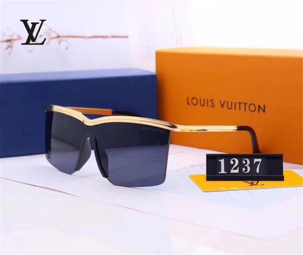 

fashion men women designer sunglasses luxury sunglasses adumbral goggle glasses uv400 style l1237 6 colors optional with box, White;black