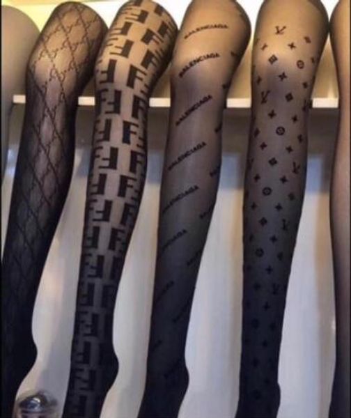 

Women 039 ock european and american de igner fa hion comfortable tocking ilk pure letter color pantyho e multiple choice
