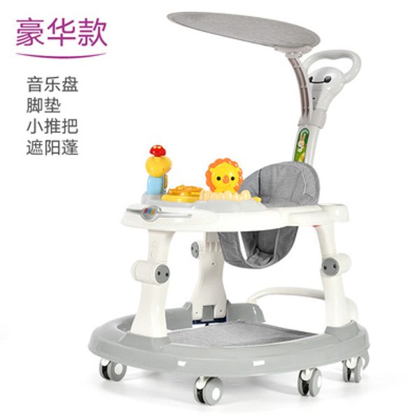 

multi-functional baby walker variable table anti-rollover height adjustable baby toddler