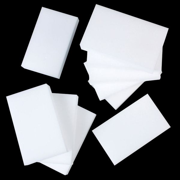 

100/50/20/10 pcs white kitchen sponge high density dish washing melamine magic cleaning dishes clean melamine sponge eraser pad 100x60x20mm