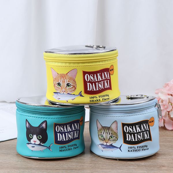 

1pcs cosmetic travel sack women handbags cats can cosmetic bag animal makeup bags cute portable bath toiletry bag wash pouch