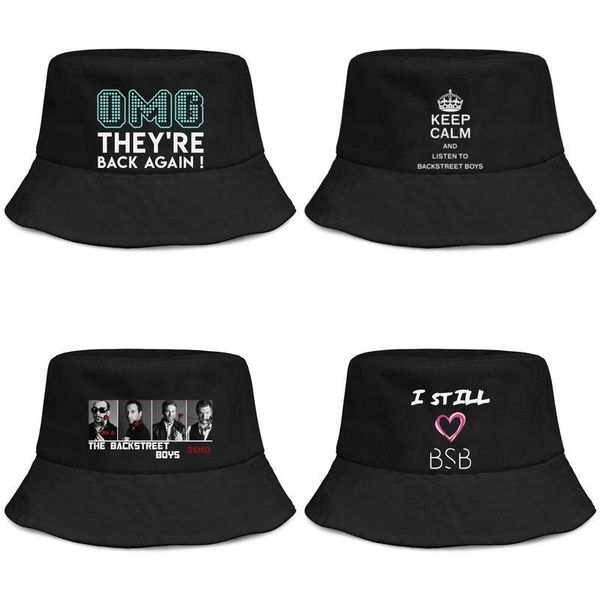 

we all love backstreet boys back great2 mens and women buckethat styles plain bucket baseballcap the 2010 music keep calm listen to omg, Blue;gray