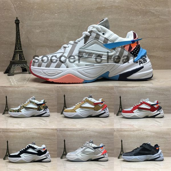 

2019 Brand Off Monarch the M2K Tekno Old Dad Running Shoes Parra White Black Women Mens Trainers Designer Sneakers Chaussures Zapatillas