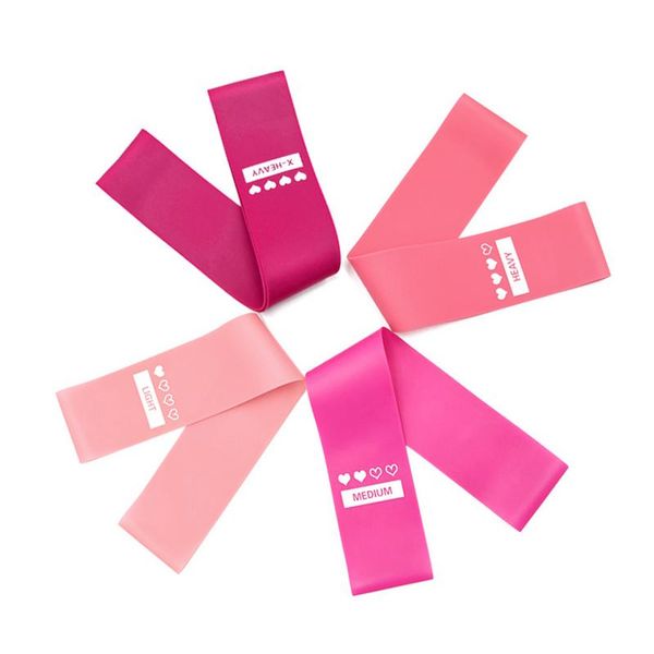 

yoga stretch band emulsion high elasticity non-slip training belt soft and wear resistant fitness pull band fitness equipments