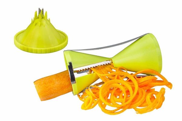 

eco-friendly spiral slicer spiralizer vegetable cutter carrot noodle julienne grater veggie spaghetti pasta maker salad maker christmas gift