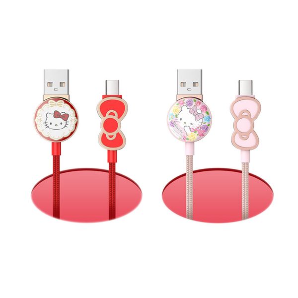 

hellokitty заѬднй кабел данн usb-кабел мобилного елеона 2а заѬднй кабел 1,2 м