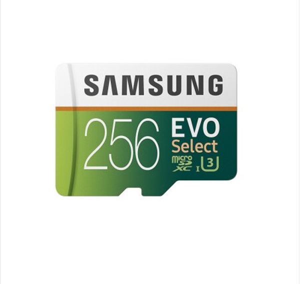 

1 pieces 32gb/64gb/128gb/256gb samsung evo select plus micro sd card/actual capacity camera tf card u3/smartphone storage card 100mb