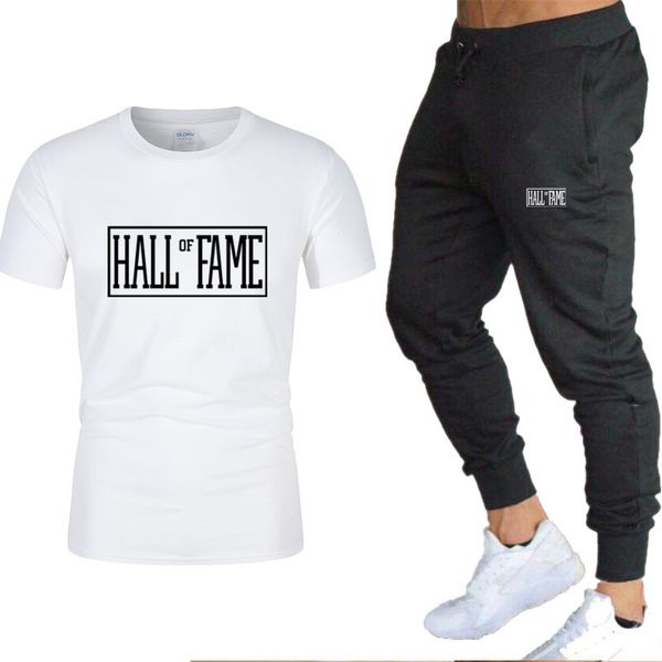 

летняя мода футболка шорты костюм мужской летний 2 шт спортивной + брюки костюм мужской случайные футболки спортивной, Gray