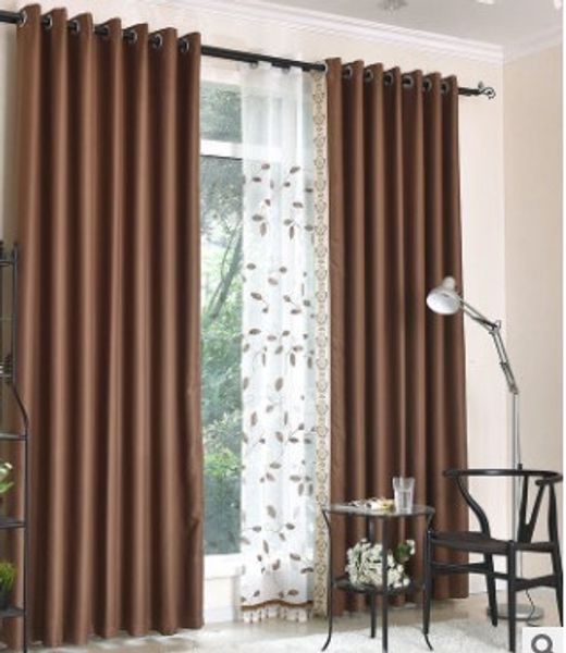 

2020 factory direct selling plain color high precision full shade shade curtain l
