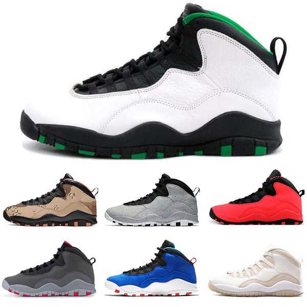 

мужские jumpman 10 10s дымковый баскетбол обувь x gs fusion red цементные тинкер кроссовки чикаго спортивные тренажеры, White;red