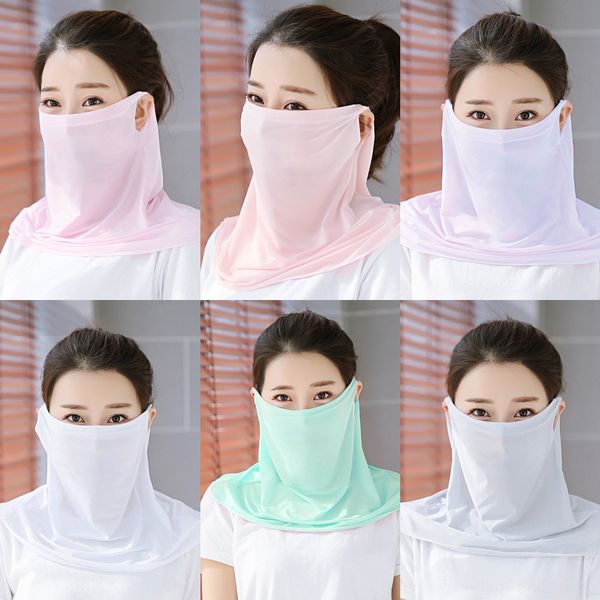 

olkjt cotton face and maskswashable reusable facemask cloth solid breathable masks forprotection bylima scarf 2020, Black