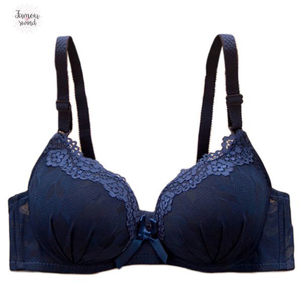 

свободный провод цветочные кружева бюстгальтера женщины ремень push up бюстгальтеры для женщин сексуальное белье нижнее белье женщин шнурка, Red;black