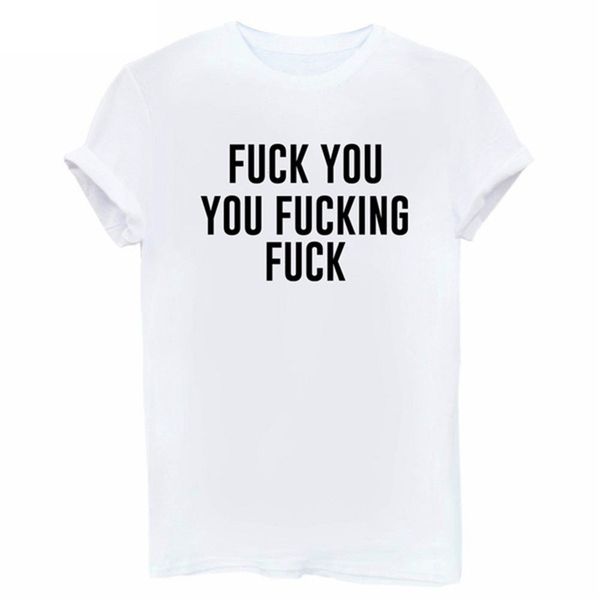 

designer womens t shirt womens summer short sleeve new fashion casual letter lady printed hip hop tees, White