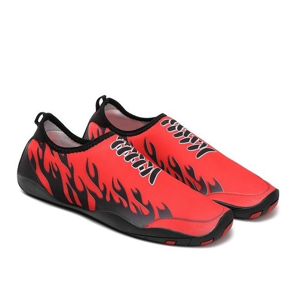 

moonlight beach summer outdoor swim slipper on surf aqua skin sock striped shoes lighweight couples sea shoes