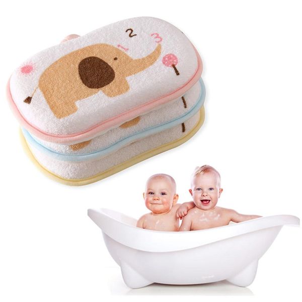 

kidlove children baby soft bath cotton baby bath supplies cartoon sponge artifact