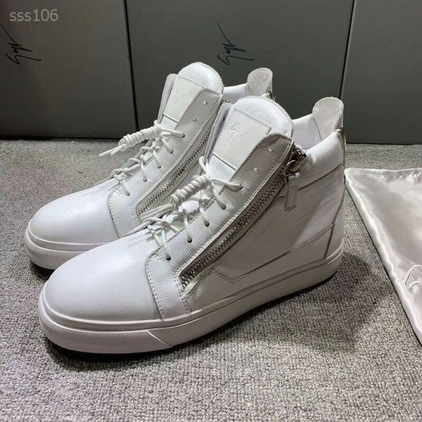

2020 new handsome thick bottom high-sneakers winter british style leather lace-up motorcycle short shoes factory direct sales, Black