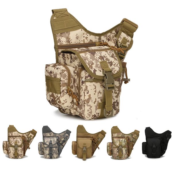

molle army bag waterproof outdoor hunting climbing chest bag tactical training sports waist pack crossbody shoulder