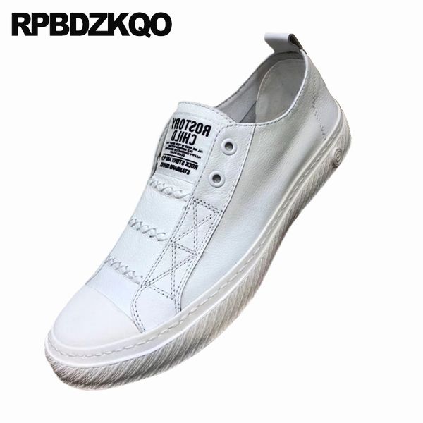 

italian mens shoes brands italy skate fashion white trainers luxury cow leather sneakers slip on designer comfort black casual