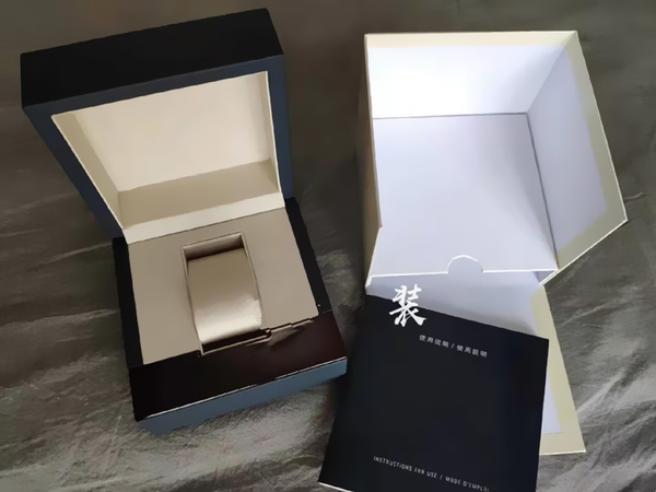 

wine red gift watch box jewelry box matte wooden watch gift display storage card, Black;blue